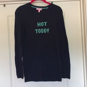 Lilly Pulitzer navy sweater